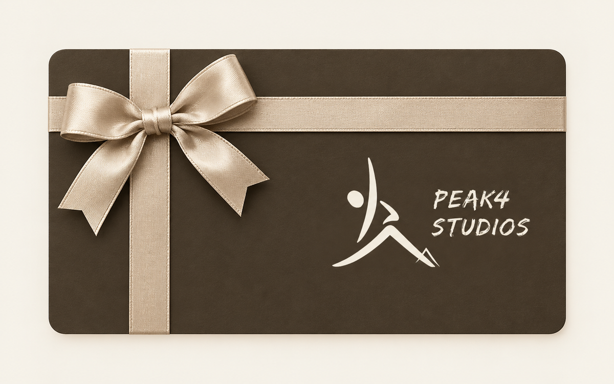 Peak4 Studios Digital Gift Card